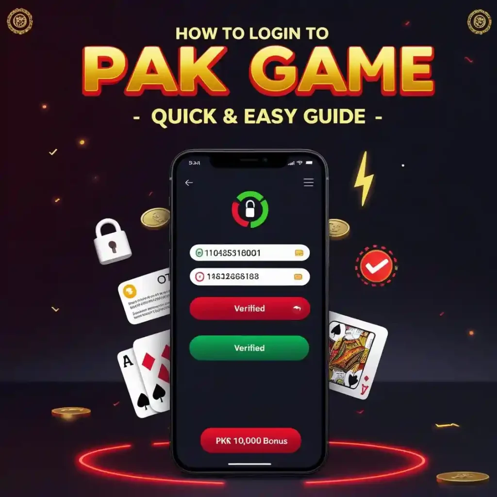 How to Login to Pak Game – Quick & Easy Guide