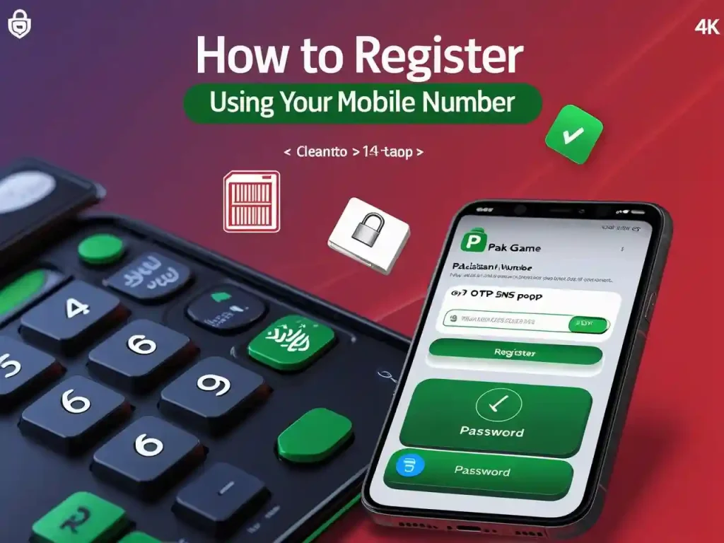 How to Register Using Your Mobile Number
