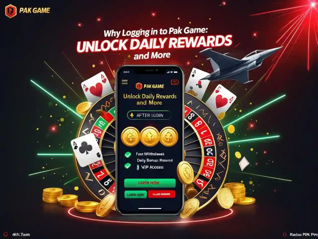 Why Logging In to Pak Game Matters: Unlock Daily Rewards and More